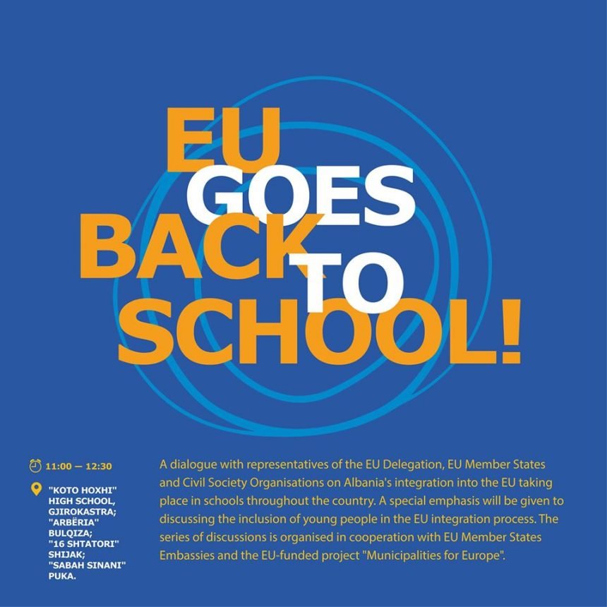 EU goes back to school! (Europe Week 2019)